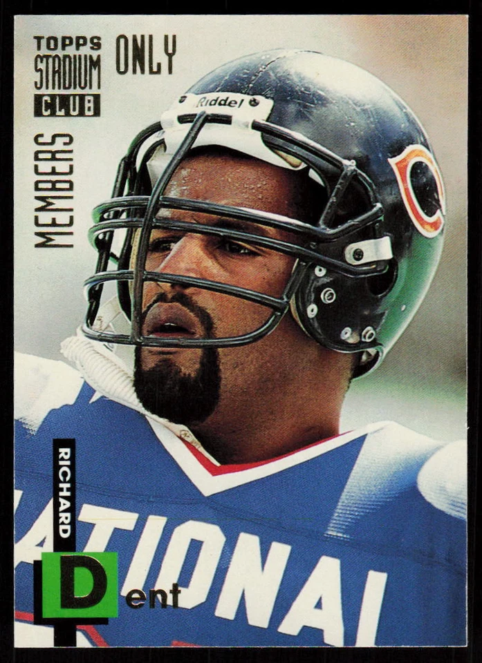 1994 Stadium Club Members Only 50 Richard Dent #26 FOOTBALL Chicago Bears - Image 1 of 2