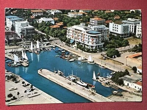 Postkarte - Riccione ( Rimini ) - Darsena und Hotel Savioli - 1969 - Bild 1 von 2