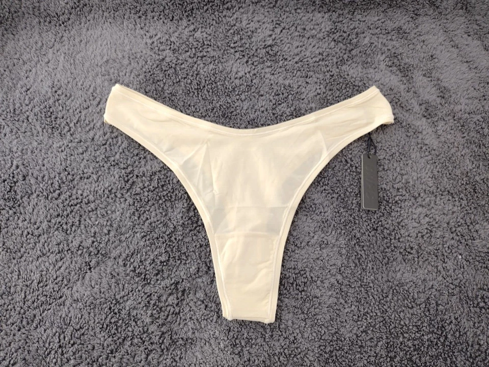 SKIMS Women's Dipped Thong Panties Color Sand Size 2X PN-DTH-2027