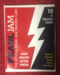 PEARL JAM BOSTON AWAY SHOWS FENWAY PARK 2018 SEALED PACK OF TRADING CARDS - Bild 1 von 2