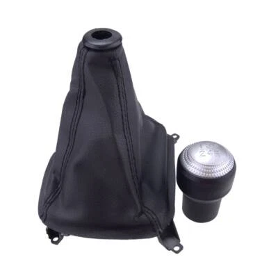 5 Speed Shift Knob + Boot Fit For Hyundai Tucson 2004-2009 Getz 2002-2007 — 第 1/4 张图片