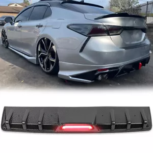 Rear Bumper Diffuser Lip LED Brake Stop Light For Toyota Camry/Avalon/Corolla - Bild 1 von 16