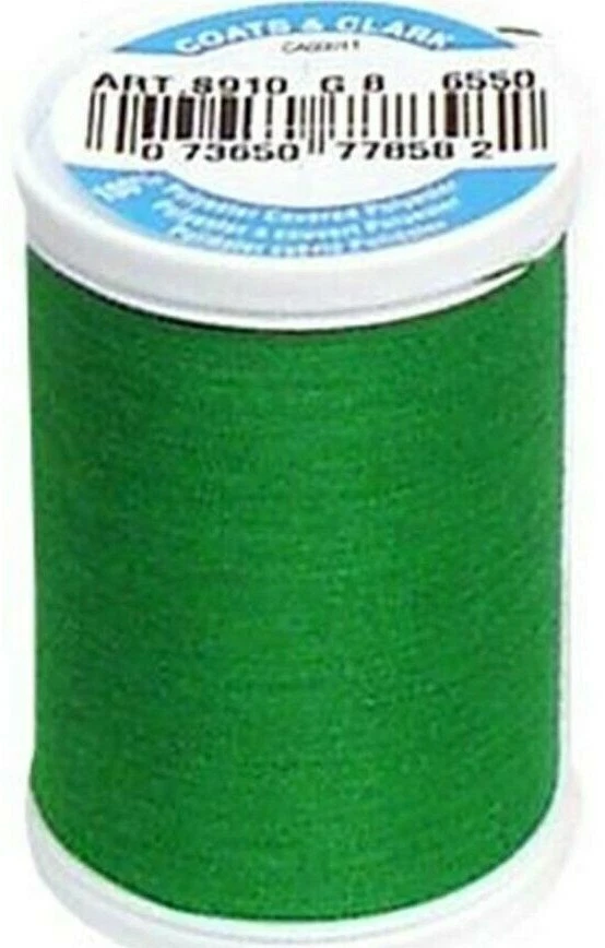Coats & Clark ~ Dual Duty All Purpose Thread, 250 yd ~ (S910-6550 - Kerry Green) - Image 1 of 1