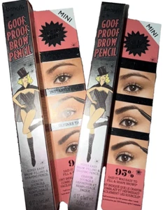 Benefit Goof Proof Brow Super Easy Brow Filling & Shaping Pencil #5 Mini 2 ct - Picture 1 of 1