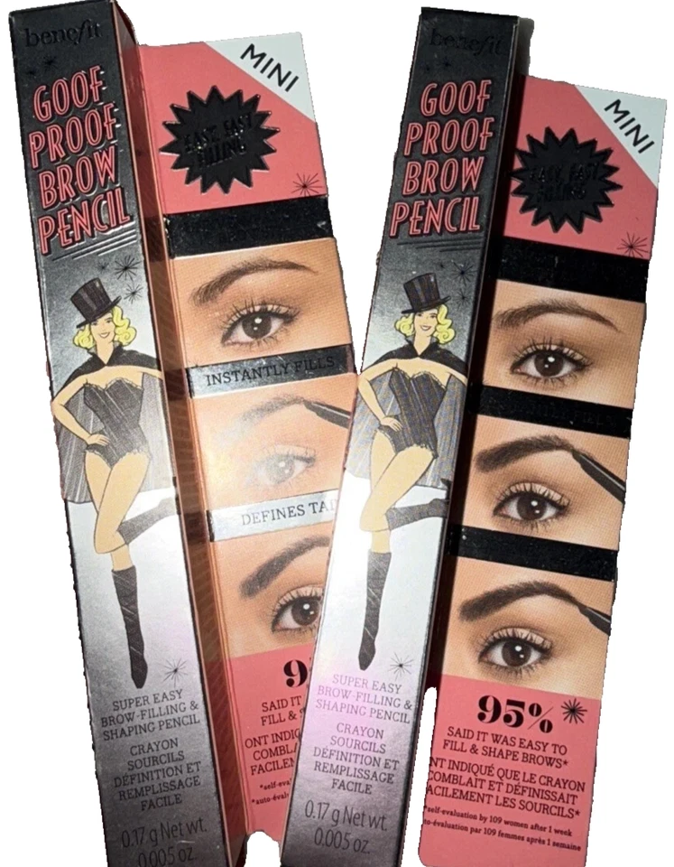 Benefit Goof Proof Brow Super Easy Brow Filling & Shaping Pencil #5 Mini 2 ct - Image 1 of 1