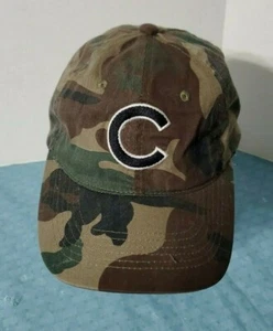  Kick 10 Retro Chicago Cubs & Only Vegas Camo Hat Adjustable - Picture 1 of 3
