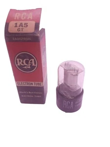 Tubo de vacío vintage RCA 1A5GT válvula radio TV amplificador tubo - Imagen 1 de 3