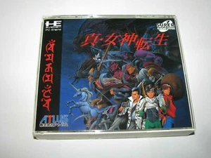 ATLUS Shin Megami Tensei PC Engine Super CD-ROM 2 Role Playing Shipping from JPN - Picture 1 of 12