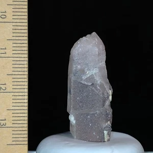 Quartz crystal w/ Specular Hematite Specularite sparkly mineral specimen 29.5ct - Picture 1 of 7