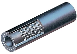 1/4"-Inch ID Gas Fuel Line/PCV/EEC Hose Sold By Foot Nitrile Spiral Reinforced - Foto 1 di 2