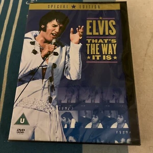 ELVIS- THAT'S THE WAY IT IS-DVD-REGION 2- NEW AND SEALED - Picture 1 of 2