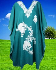 Kashmiri Embroidered Kaftan Steal The Show Party Vacation Boho Caftan Dress