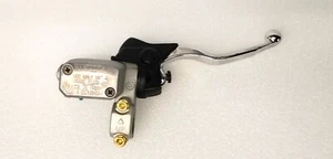 Pompa Freno Anteriore BREMBO PS 10 SILVER CON SERBATOIO / Brembo master cylinder - Imagen 1 de 8