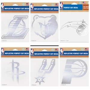 WinCraft 6" x 6" Reflective Perfect Cut Decal (Multiple Teams Available) [B38] - Picture 1 of 13
