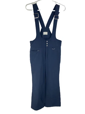 BOGNER De Colección Para Mujer 14 Azul Babero Mono Pantalones Nieve Snowboard Forrado Años 80 Foto 1 de 4