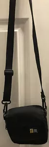 Black “Case Logic” Nylon Belt Loop Fanny Pack or ShoulderStrap/Cross Body Bag - Picture 1 of 6
