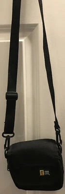 Black “Case Logic” Nylon  Belt Loop Fanny Pack  or  ShoulderStrap/Cross Body Bag - Image 1 of 4