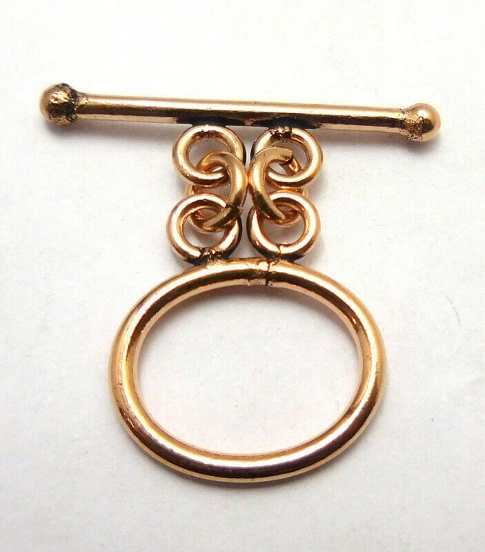 6 Set 18X28mm Toggle Clasp 2 Strand Antique Copper Jewelry Making cv-166 - Image 1 of 3