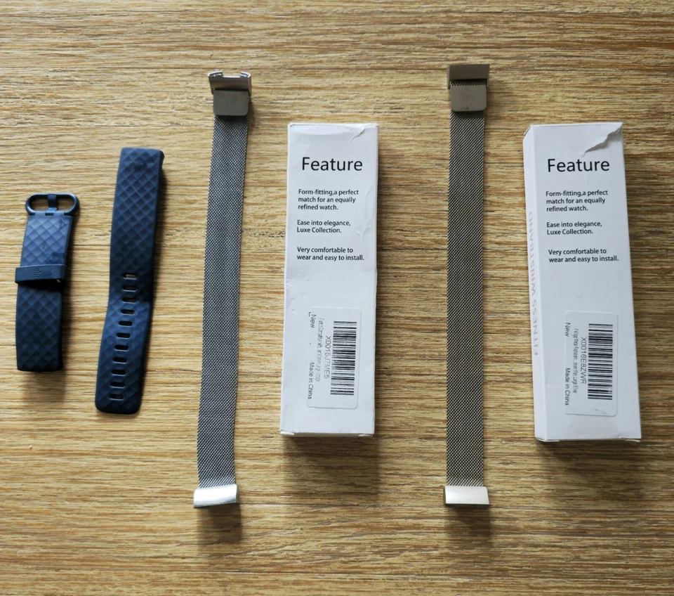 Fitbit Charge 4 /2 Metall Armbänder - Bild 1 von 1