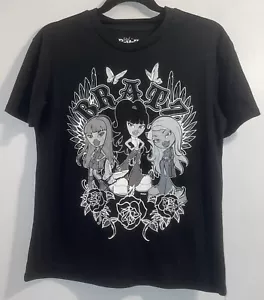 Camicia manica corta Bratz taglia media nera grigia e bianca per bambina - Foto 1 di 3