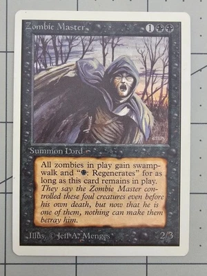 MTG ⭐ Unlimited ⭐ Zombie Master ⭐ Vintage Legacy ⭐ NM - Image 1 of 2