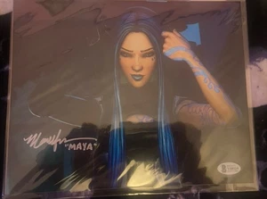 Martha Harms "MAYA" SIGNED AUTOGRAMM 8X10 BORDERLANDS Foto BECKETT BAS COA  - Bild 1 von 4