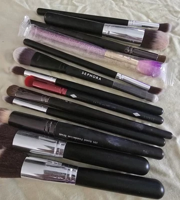 Макияж разнообразные кисти лот 13 порошок смешивания щеки брови Borghese Sephora Luxie - Изображение 1 из 4