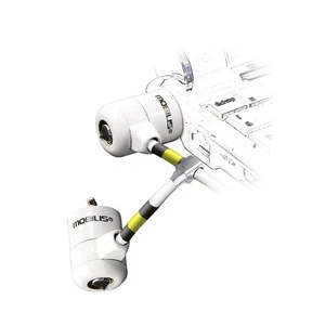 Mobilis CABLE DE SECURITE KABEL KLUCZ KORPORACYJNY TWIN Blanc - Zdjęcie 1 z 5