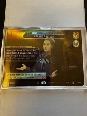 1036 Padme Amidala - What Do You Have To Hide? - SHOWCASE - Secrets of Power SWU - Image 1 of 2