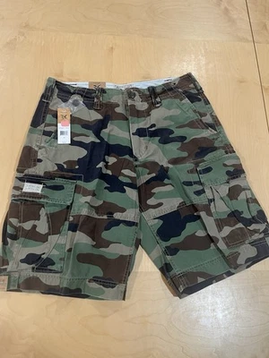 NWT New With Tags American Living Camo Cargo Shorts Size 34 100% Cotton - Image 1 of 4