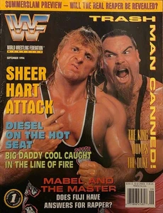 WWF Magazine September 1994 Owen Hart Jim The Anvil Neidhart    C - Bild 1 von 14