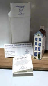 Royal Goedewaagen Delfter blau Miniatur Kanalhaus K106 Keizersgracht leer - Bild 1 von 10