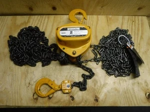 New HARRINGTON CB020-20-SL 2,000 lb Lifting Cap 20 foot Lift Manual Chain Hoist - Picture 1 of 1