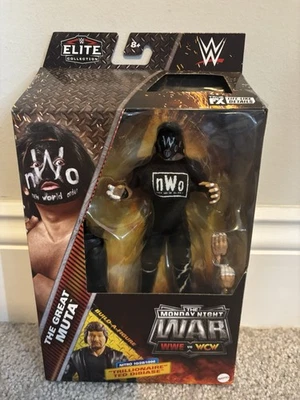 Mattel - WWE Elite Monday Night War 7 The Great Muta NWO Action Figure - Image 1 of 4