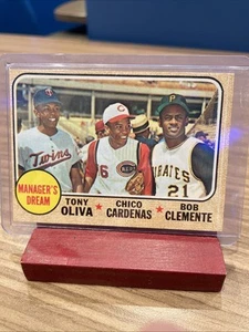 1968 Topps -Managers Dream  Roberto Clemente Pittsburgh Pirates #480 NRMT+ - Picture 1 of 2