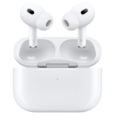 Apple AirPods Pro 2. Generation mit MagSafe Kabellosem Ladecase - Weiß NEU - Bild 1 von 4
