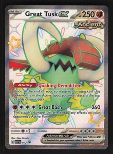 Great Tusk ex 072 Promo Pokemon SV: Scarlet & Violet Promo Cards - Picture 1 of 2
