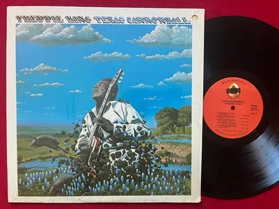 FREDDIE KING~TEXAS CANNONBALL LP (1972) ORIG PRESS SHRINK SHELTER TEXAS BLUES - Image 1 of 2