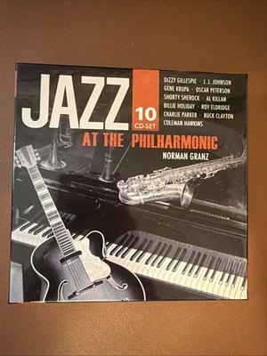 Jazz at the Philharmonic (CD, 10 Disc) New Sealed - Image 1 of 4