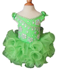 Jenniferwu Pageant Party Princess Birthday Dresses Tulle Tutu Dress for Girls - Picture 1 of 5