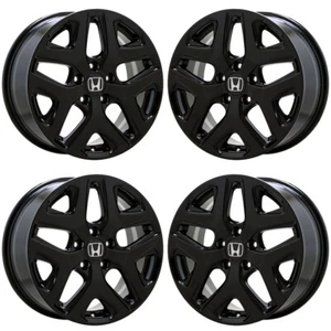 17" Honda HR-V Gloss Black wheels rims Factory OEM Set 64076 EXCHANGE - Picture 1 of 8