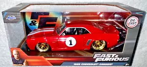 JADA 1969 CHEVROLET CAMARO FAST & FURIOUS 1:24 SCALE **NEW** - Picture 1 of 10