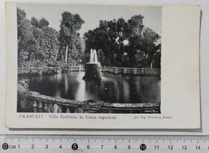 I121136 Cartolina - Roma - Frascati - Villa Torlonia e la Vasca Superiore - Picture 1 of 2