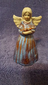 International Bazaar Porcelain Collectible Angel Bells Set Of 2 - Picture 1 of 10