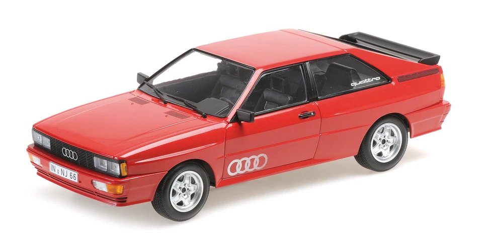 155016124 Audi Quattro Red Minichamps 1/18