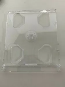 200 NUOVI VASSOIO SMART 2CD TOP QUALITY TRASPARENTE, NO STAMPA 2 DISCHI, SPEDIZIONE GRATUITA - Foto 1 di 1
