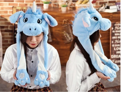 Fantasia de Natal estilo animal orelhas fofas chapéu ondulado Halloween orelhas MOVER por si mesmo - Imagem 1 de 3