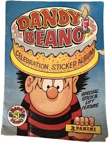 Collectables Non-Sport Stickers: 239 Stickers Dandy Beano Celebration Album 1987 - Picture 1 of 12