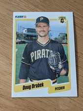 1990 Fleer Baseball Card - #465 Doug Drabek - Pittsburgh Pirates