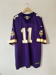 Vintage Daunte Culpepper Minnesota Vikings Jersey Men’s XL Puma Purple - Picture 1 of 4
